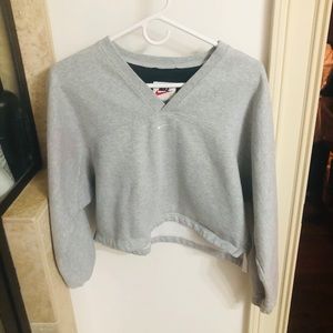 Nike crop sweatshirt